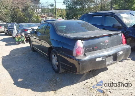2003 Chevrolet Monte Carlo Ss from USA, damaged, VIN 2G1WX12K039370474